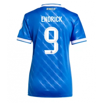 Billige Fotballdrakt Real Madrid Endrick #9 Replika Tredjedrakt Dame 2025-26 Kortermet
